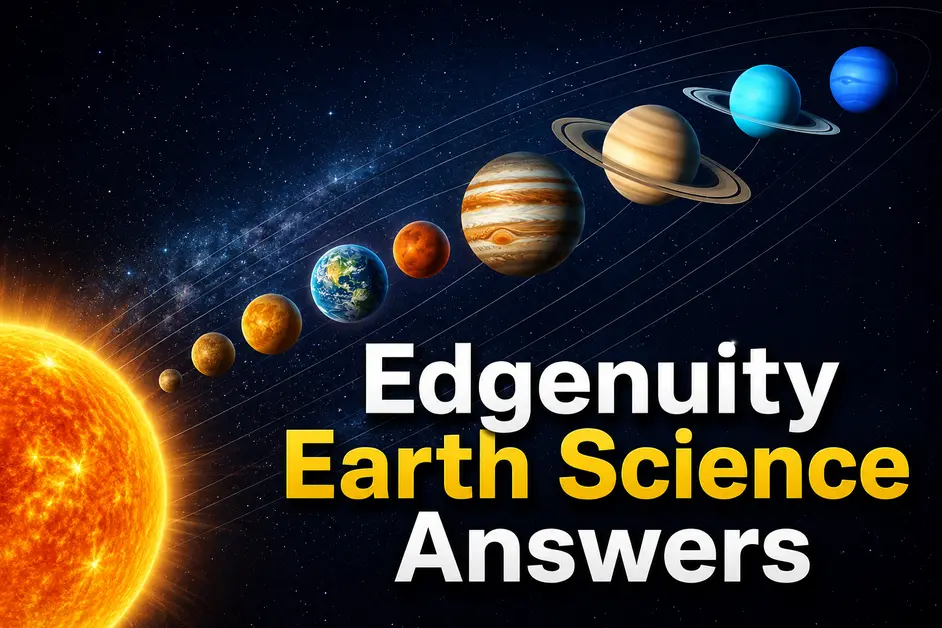 Edgenuity Earth Science Answers: Expert Guide for Success