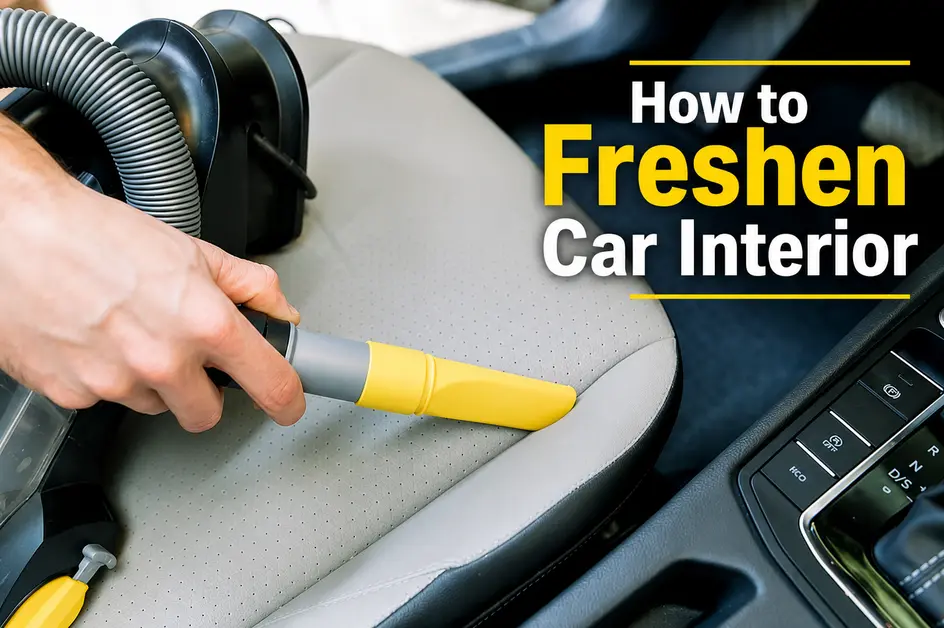 How to Freshen Car Interior With Smart Cleaning Secrets